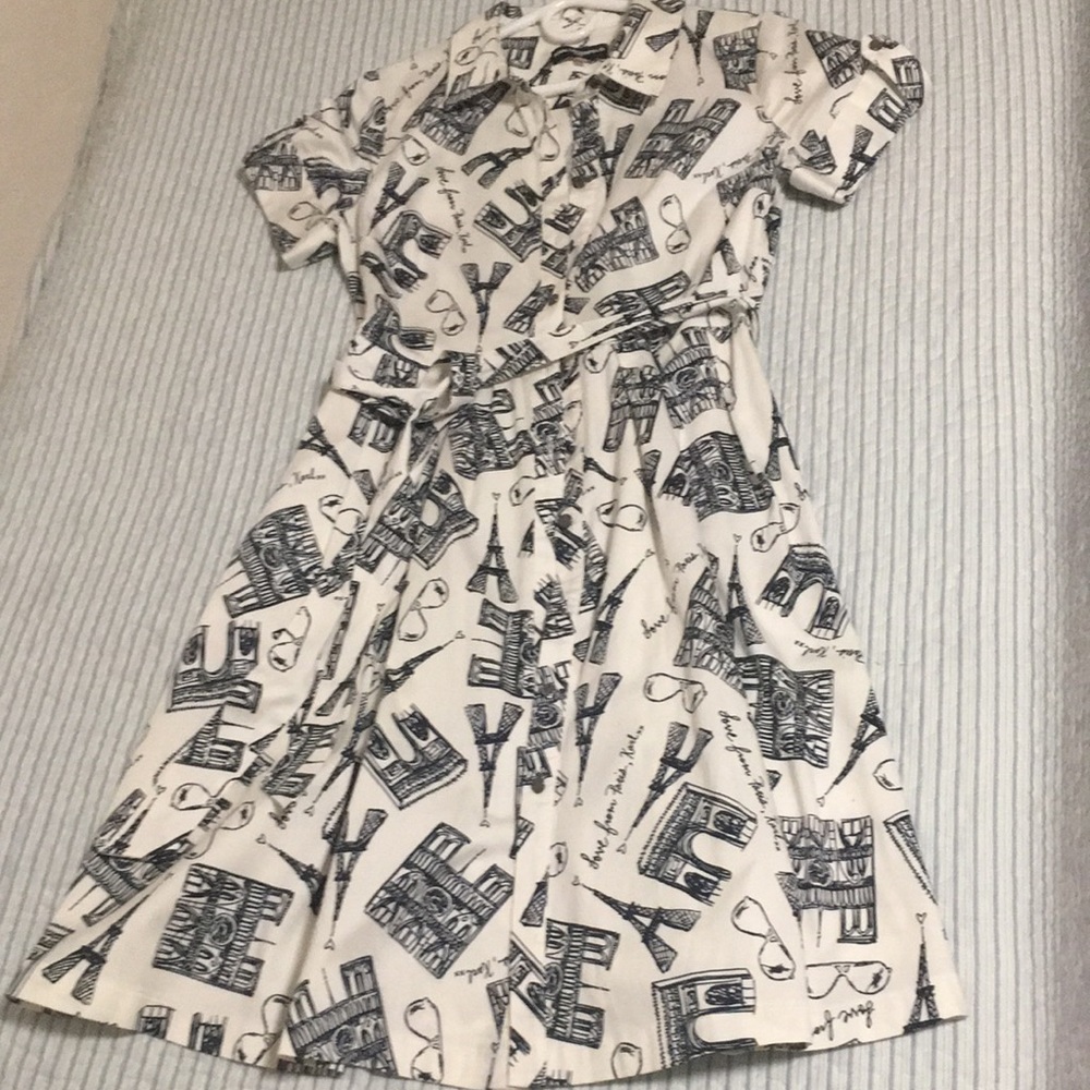 Karl Lagerfeld Paris Print Dress